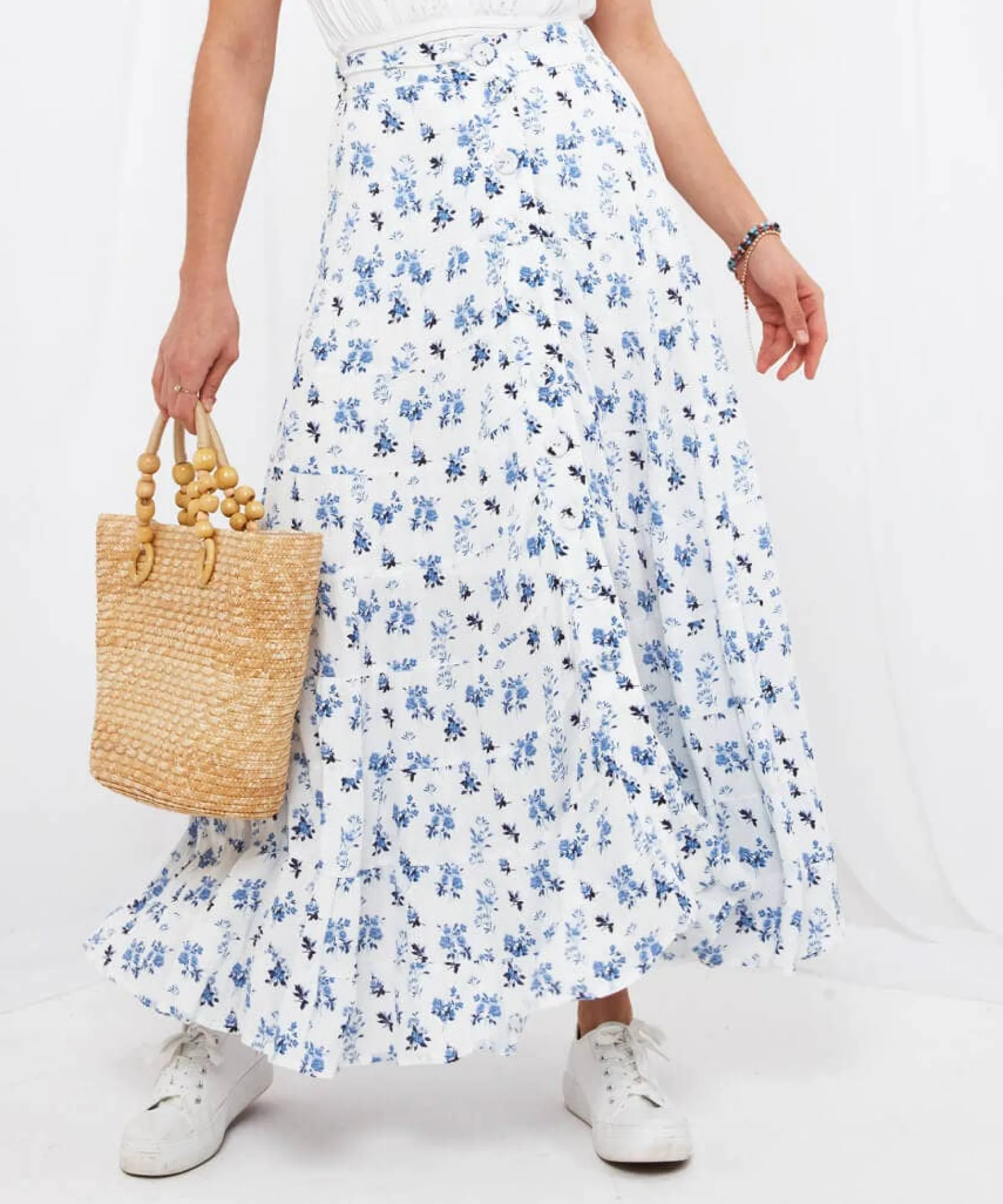 prairie_dreaming_skirt_3.webp Sale Skirts | Women's Joe Browns Prairie Dreaming Skirt White