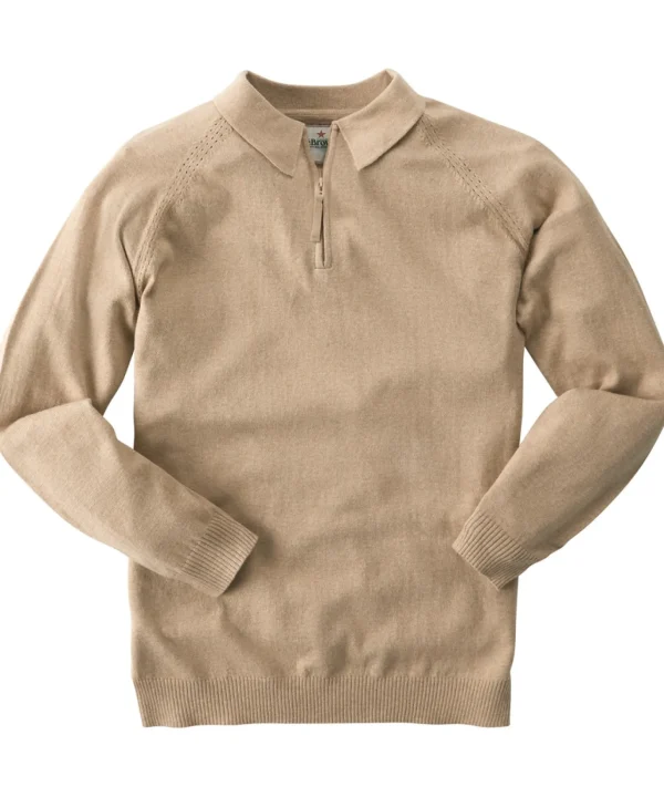 Shop Men's Collection | Knitwear & Jumpers | Sale Knitwear & Jumpers | Top Picks | Men，s | Men，s Joe Browns Premium Knitted Polo Oatmeal