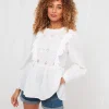 Sale Tops, Tunics & Blouses | Women's Joe Browns Prettiest Broderie Top White