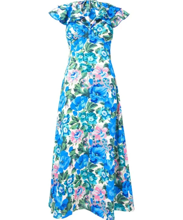 Sale Dresses | Women's Joe Browns Prettiest Floral Dress Blue