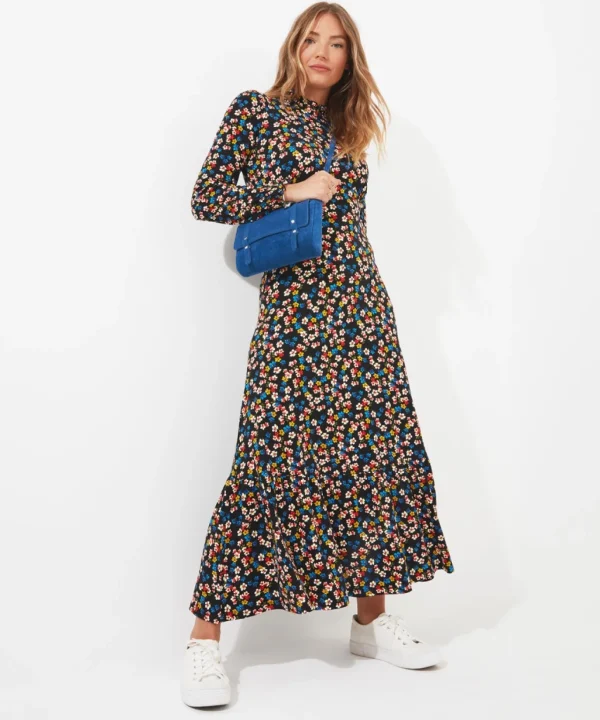 Shop Women's Collection | Maxi Dresses | Party Dresses | Petite | Dresses | Sale Dresses | Top Picks | Top Picks | Top Picks | Women's | Women's | Women's Joe Browns Priya Printed Jersey Dress Black / Multi