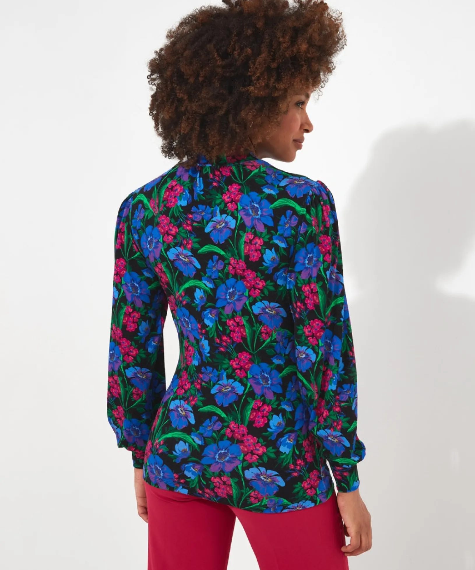 radiant_floral_print_top_2.webp Shop Women's Collection | Tops, Tunics & Blouses | Sale Tops, Tunics & Blouses | Top Picks | Women's | Women's Joe Browns Radiant Floral Print Top Multi