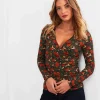 Tops, Tunics & Blouses | Half Price Christmas Styles | Sale Tops, Tunics & Blouses | Women's | Women's | Women's Joe Browns Radiant Reindeer Wrap Top Green