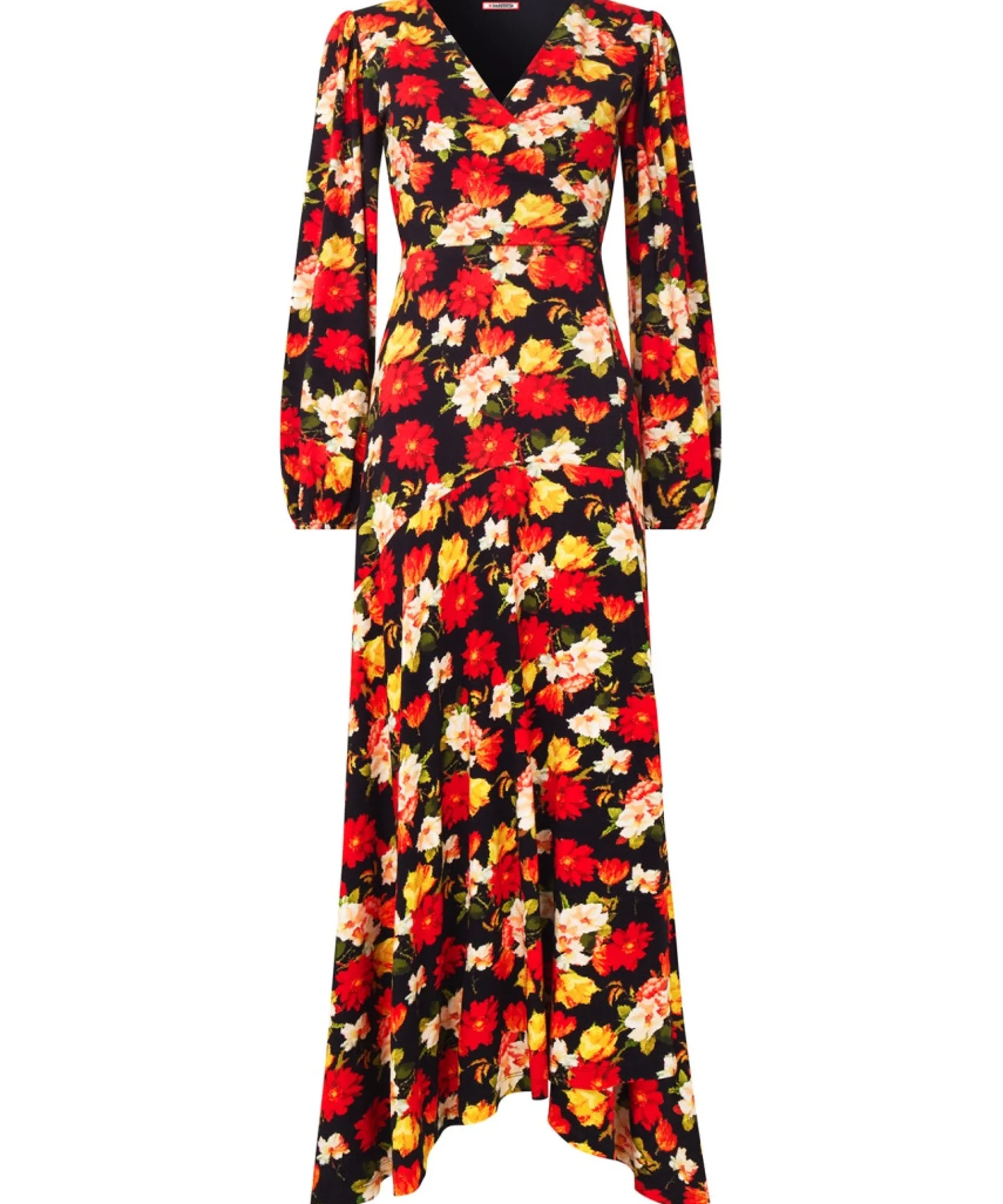 ravishing_jersey_wrap_dre_1.webp Midi Dresses | Dresses | Sale Dresses | Top Picks | Women's | Women's Joe Browns Ravishing Jersey Wrap Dress Multi
