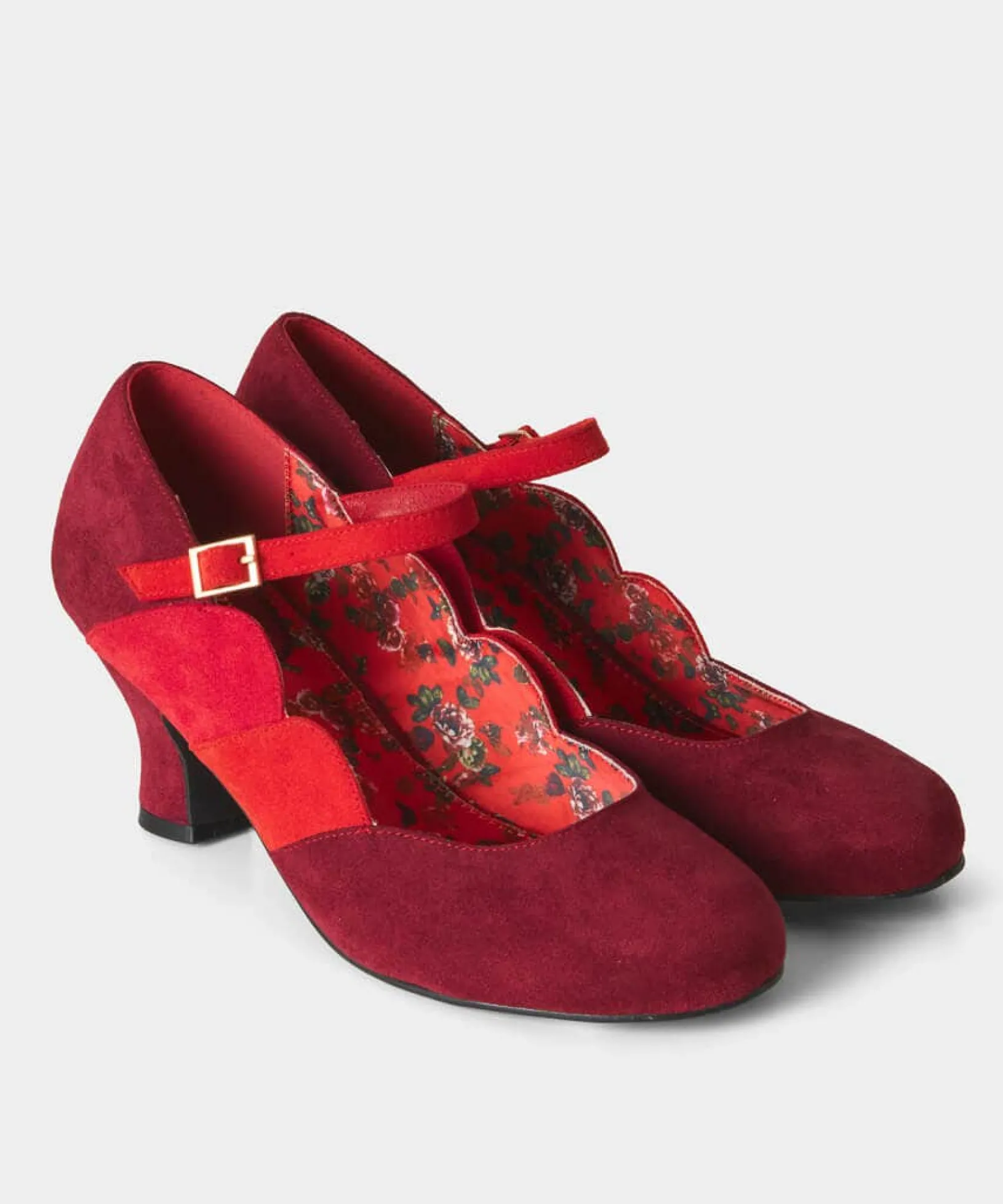 rebel_art_deco_mary_jane__0.webp Party Footwear | Boots & Shoes | Sale Boots & Shoes | Top Picks | Women's | Women's Joe Browns Rebel Art Deco Mary Jane Shoes Burgundy