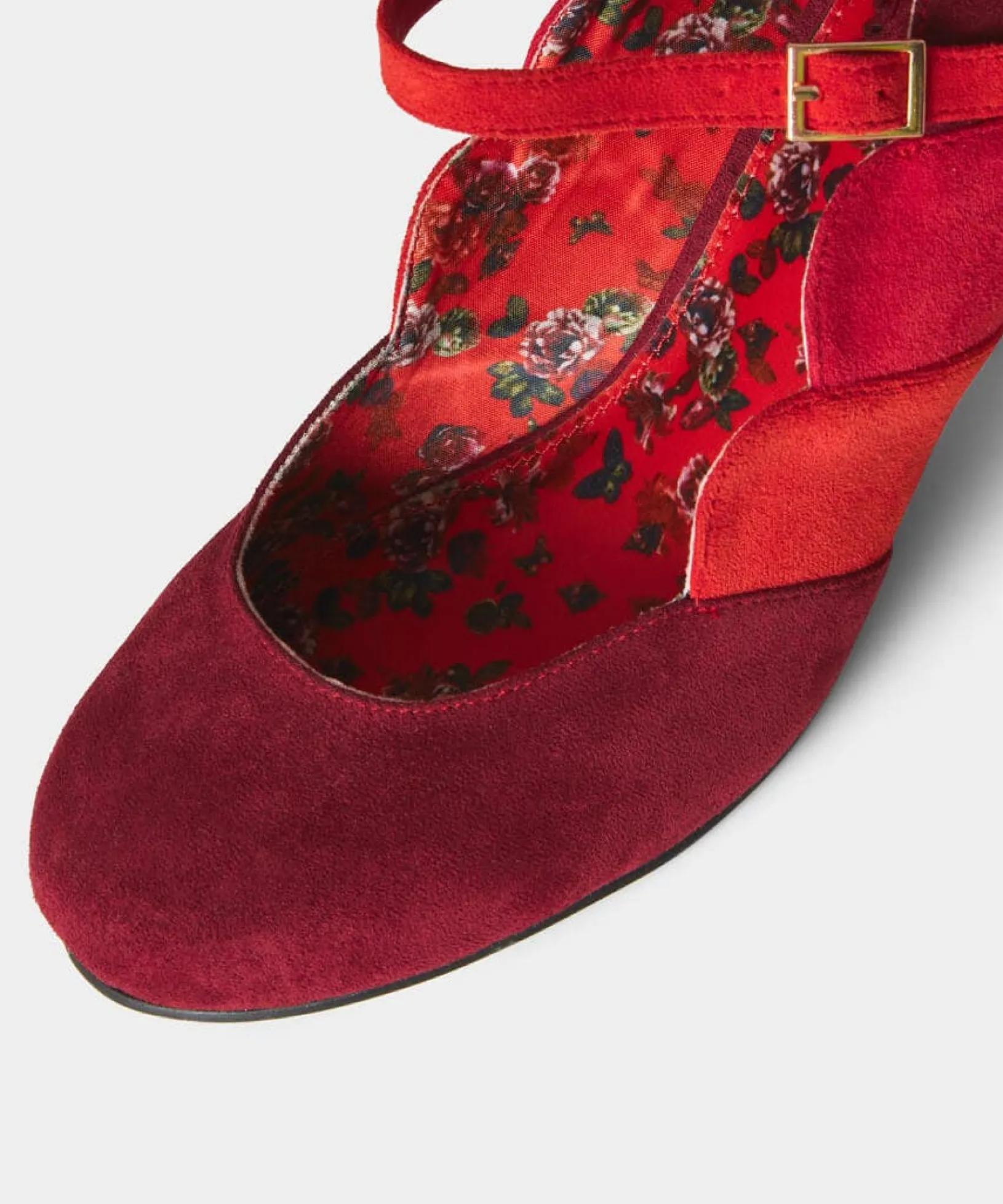 rebel_art_deco_mary_jane__4.webp Party Footwear | Boots & Shoes | Sale Boots & Shoes | Top Picks | Women's | Women's Joe Browns Rebel Art Deco Mary Jane Shoes Burgundy
