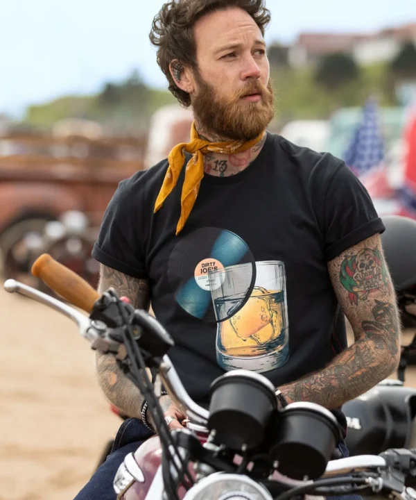 Shop Men's Collection | Graphic T-Shirts | Tops & T-Shirts | Sale Tops & T-Shirts | Top Picks | Top Picks | Men，s | Men，s Joe Browns Record Slice Tee Black