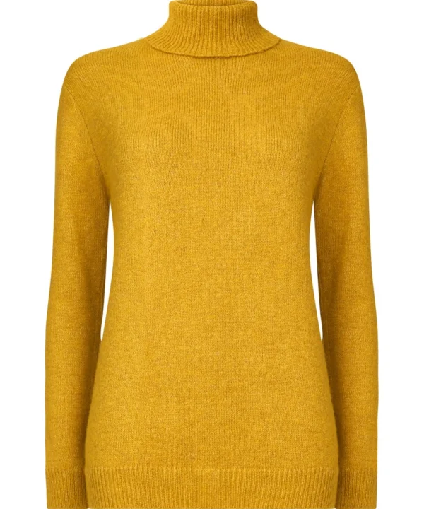 Cardigans & Coatigans | Sale Knitwear & Jumpers | Top Picks | Women's Joe Browns Relaxing Roll Neck Jumper Ochre
