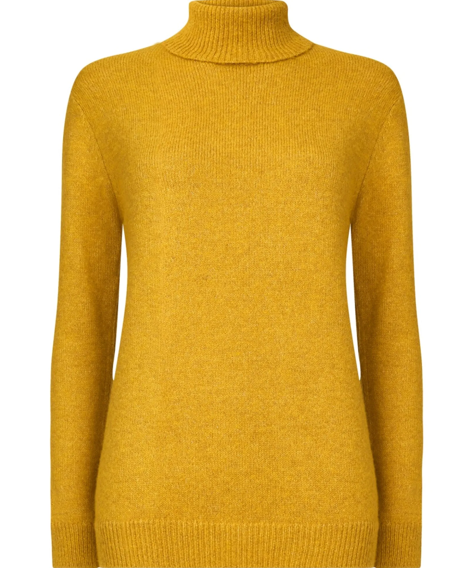 relaxing_roll_neck_jumper_1.webp Cardigans & Coatigans | Sale Knitwear & Jumpers | Top Picks | Women's Joe Browns Relaxing Roll Neck Jumper Ochre