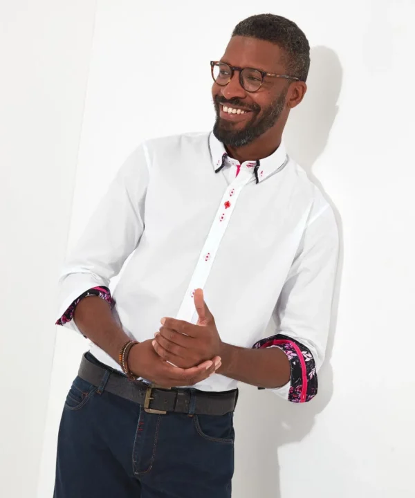Shop Men's Collection | Work Shirts | Men's Partywear | Shirts | Top Picks | Top Picks | Top Picks | Men,s Joe Browns Remarkable Double Collar Shirt White