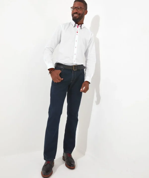 Shop Men's Collection | Work Shirts | Men's Partywear | Shirts | Top Picks | Top Picks | Top Picks | Men，s Joe Browns Remarkable Double Collar Shirt White