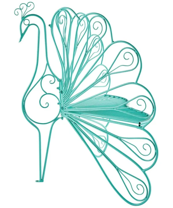 Furniture & Storage | Home Joe Browns Remarkable Metal Peacock Chair Teal / Fuchsia