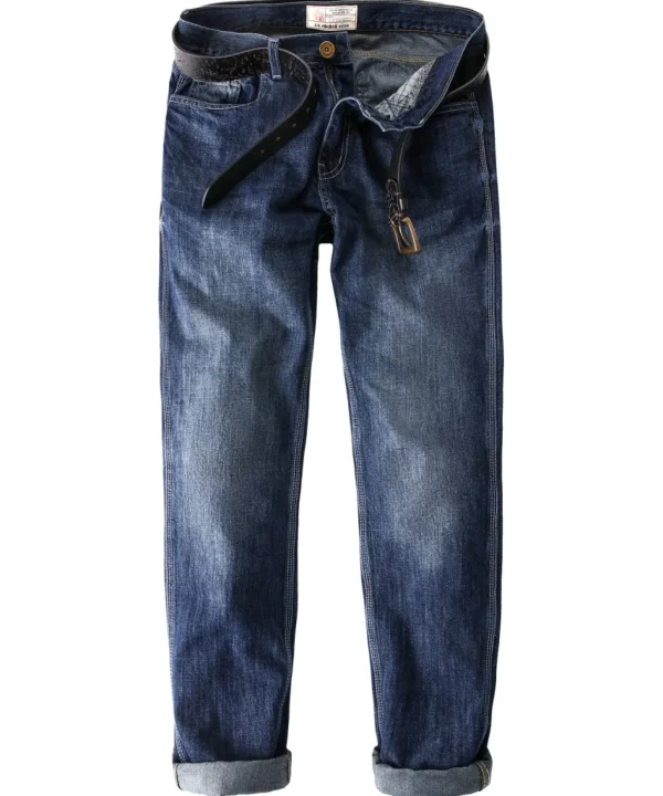 Shop Men's Collection | Jeans & Trousers | Denim Styles | Sale Jeans & Trousers | Top Picks | Men，s | Men，s | Men，s Joe Browns Remarkable Regular Slim Jeans Mid Wash