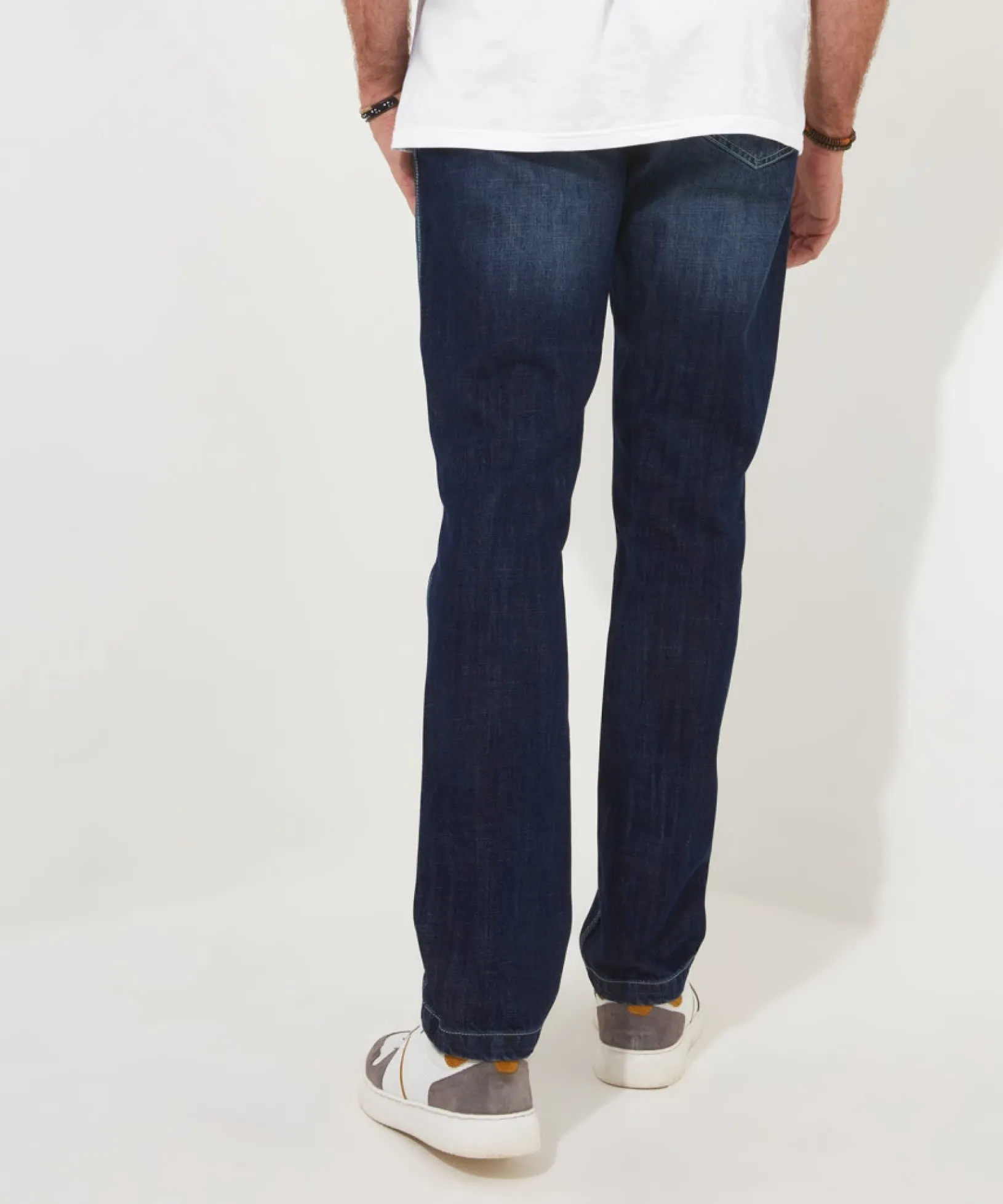 remarkable_regular_slim_j_4.webp Shop Men's Collection | Jeans & Trousers | Denim Styles | Sale Jeans & Trousers | Top Picks | Men,s | Men,s | Men,s Joe Browns Remarkable Regular Slim Jeans Mid Wash