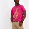 Sale Tops & T-Shirts | Men,s Joe Browns Right Note Tee Pink