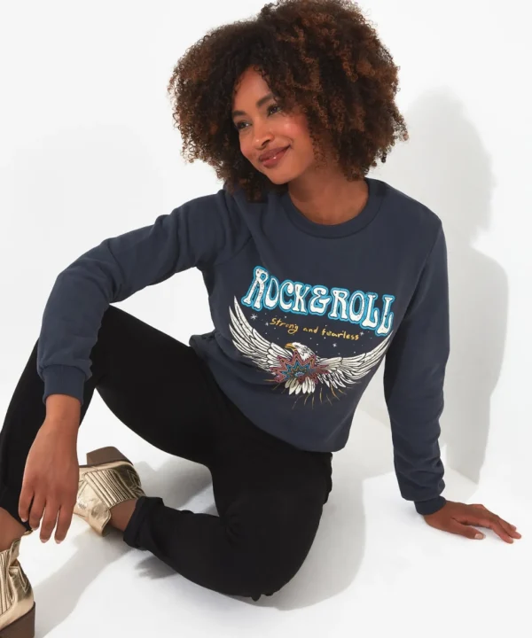 Tops, Tunics & Blouses | Sale Tops, Tunics & Blouses | Women's | Women's Joe Browns Rock & Roll Sweatshirt Grey