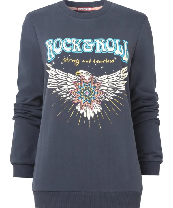 Tops, Tunics & Blouses | Sale Tops, Tunics & Blouses | Women's | Women's Joe Browns Rock & Roll Sweatshirt Grey