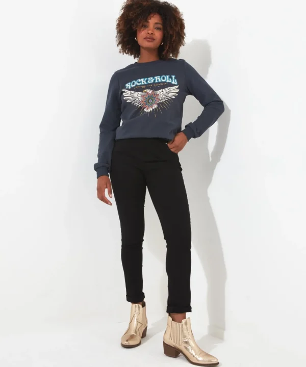 Tops, Tunics & Blouses | Sale Tops, Tunics & Blouses | Women's | Women's Joe Browns Rock & Roll Sweatshirt Grey