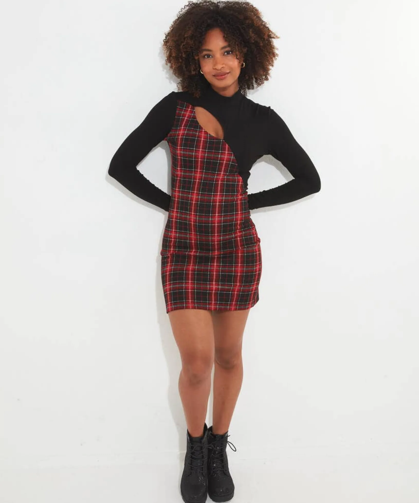 rock_check_tunic_3.webp Shop Women's Collection | Tops, Tunics & Blouses | Dresses | Sale Tops, Tunics & Blouses | Top Picks | Women's | Women's | Women's Joe Browns Rock Check Tunic Multi