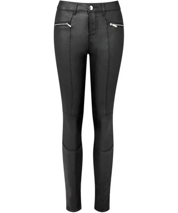 Jeans & Trousers | Women's Joe Browns Rock Chick Leather Look Trousers Black