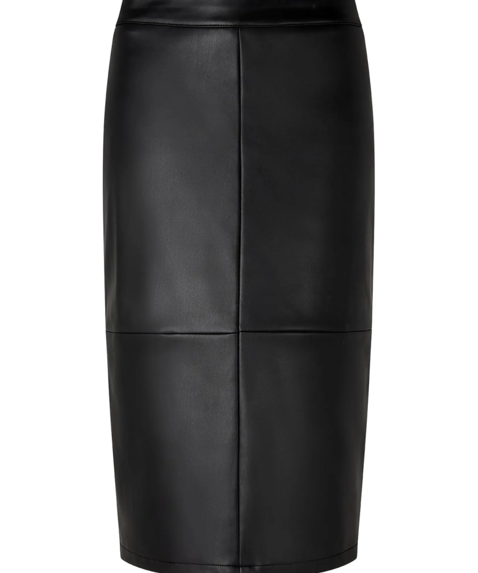 rock_it_pu_pencil_skirt_1.webp Skirts | Sale Skirts | Women's | Women's Joe Browns Rock It PU Pencil Skirt Black