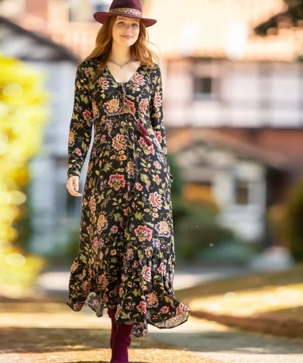 Shop Women's Collection | Maxi Dresses | Petite | Dresses | Sale Dresses | Top Picks | Top Picks | Women's | Women's | Women's Joe Browns Rowena Printed Maxi Dress Multi