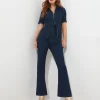 Shop Women's Collection | Petite | Denim Styles | Jumpsuits | Jeans & Trousers | Top Picks | Women's | Women's | Women's | Women's Joe Browns Roxie Denim Jumpsuit Blue / Black