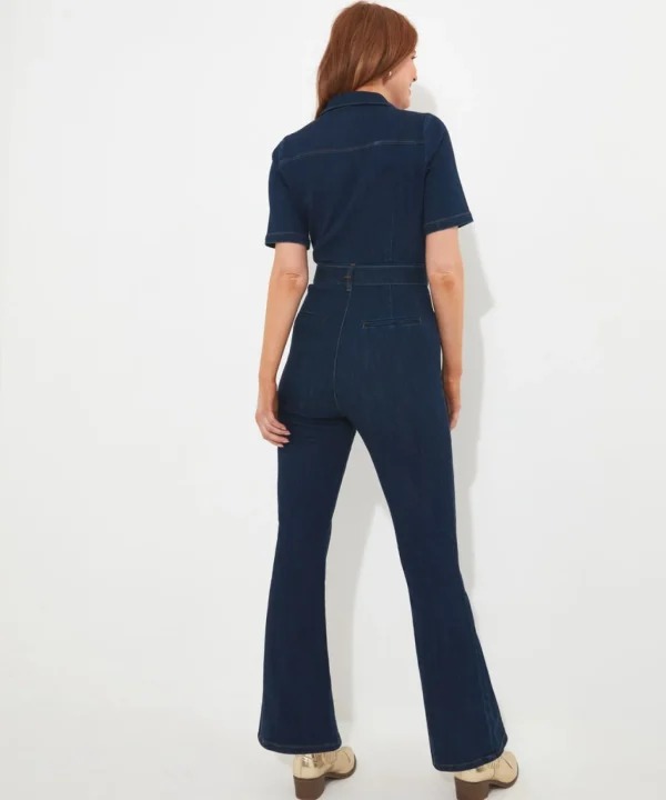 Shop Women's Collection | Petite | Denim Styles | Jumpsuits | Jeans & Trousers | Top Picks | Women's | Women's | Women's | Women's Joe Browns Roxie Denim Jumpsuit Blue / Black