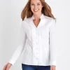 Tops, Tunics & Blouses | Women's Joe Browns Ruffle Blouse White