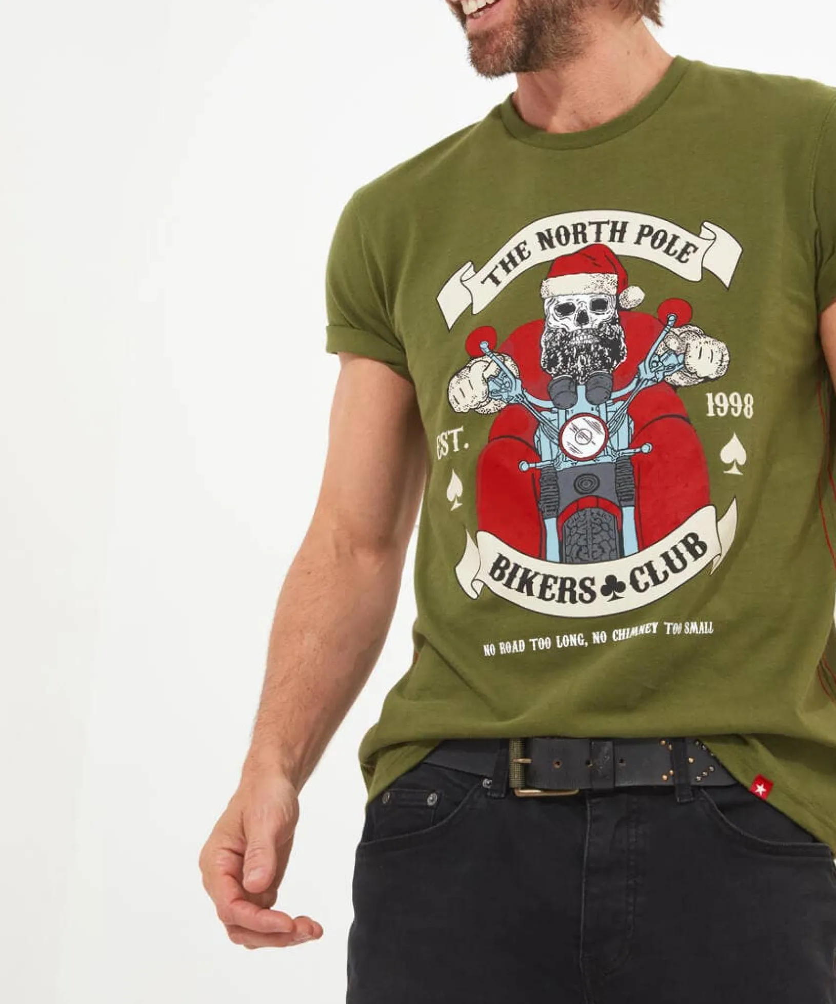 santas_ride_tee_4.webp Shop Men's Collection | Graphic T-Shirts | Gifts | Tops & T-Shirts | Half Price Christmas Styles | Sale Tops & T-Shirts | Top Picks | Top Picks | Men,s | Men,s | Men,s | Men,s Joe Browns Santas Ride Tee Khaki