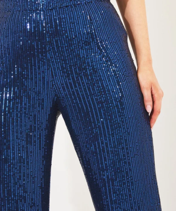 Shop Women's Collection | Occasion Outfits | Jeans & Trousers | Sale Jeans & Trousers | Top Picks | Top Picks | Women's | Women's Joe Browns Sassy Sequin Trousers Blue