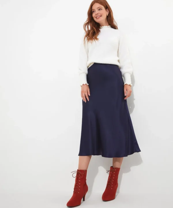 Skirts | Sale Skirts | Women's | Women's Joe Browns Satin Skirt Midnight