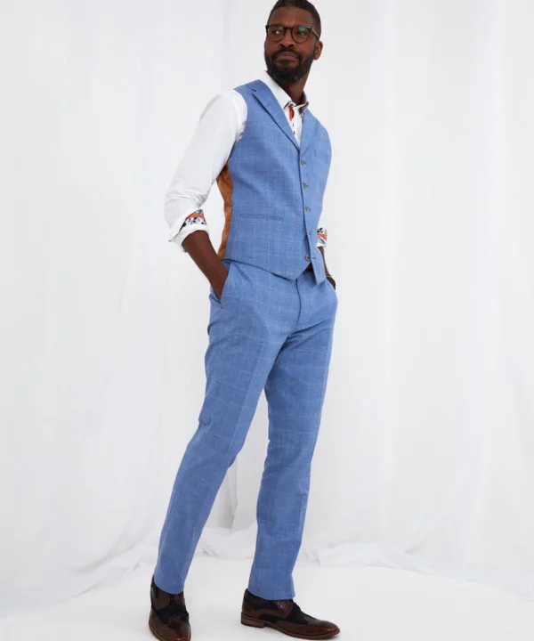 Shop Men's Collection | Waistcoats | Men's Tailoring | Coats & Jackets | Sale Waistcoats | Sale Coats & Jacket | Top Picks | Men,s | Top Picks | Men,s | Men,s | Men,s Joe Browns Sensational Check Waistcoat Blue
