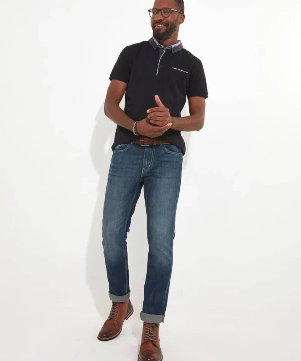 Shop Men's Collection | Gifts | Tops & T-Shirts | Top Picks | Men,s | Men,s Joe Browns Sensational Smart Polo Black