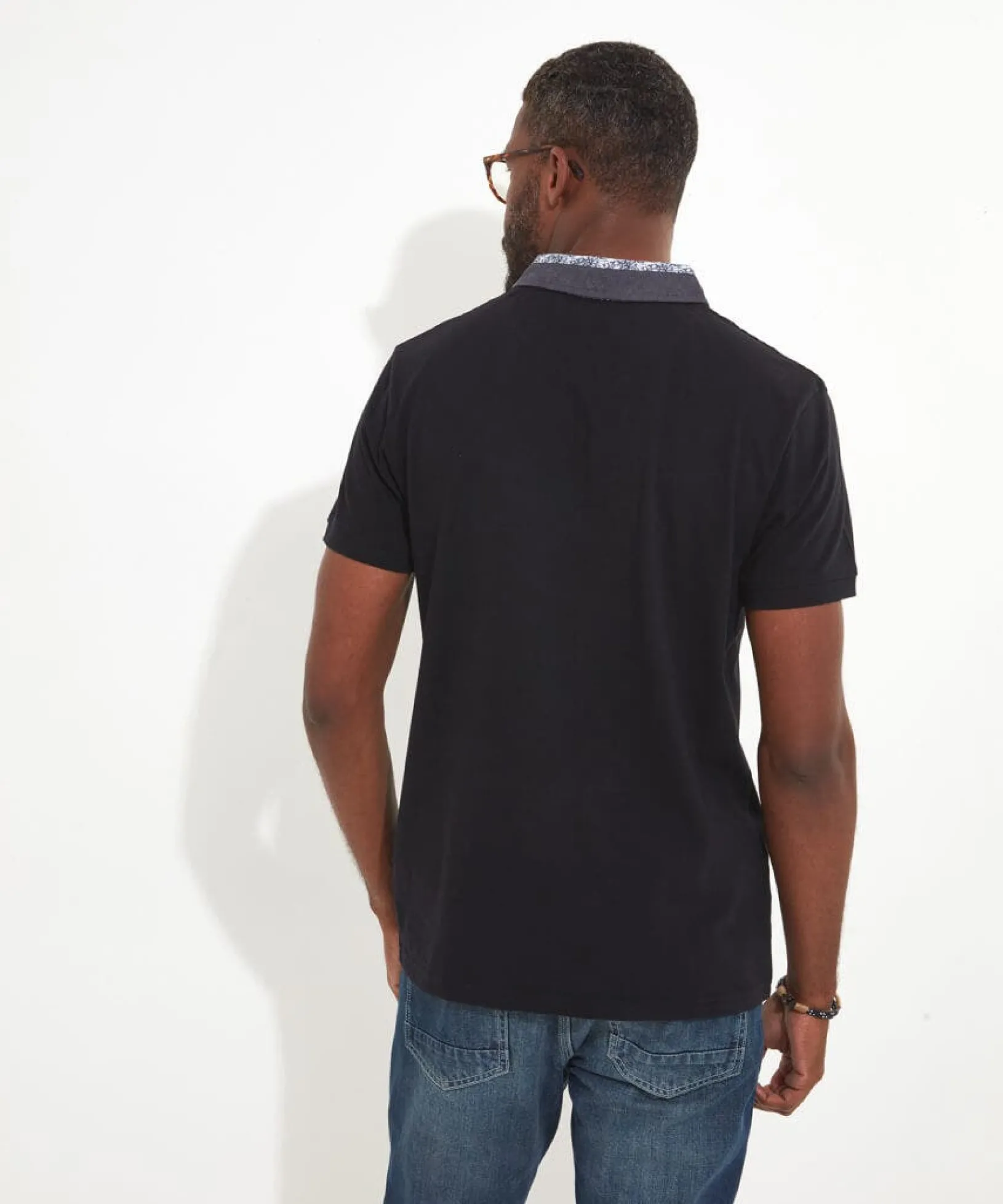 sensational_smart_polo_4.webp Shop Men's Collection | Gifts | Tops & T-Shirts | Top Picks | Men,s | Men,s Joe Browns Sensational Smart Polo Black