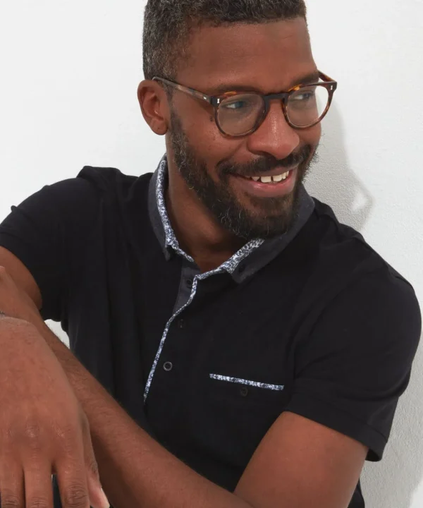 Shop Men's Collection | Gifts | Tops & T-Shirts | Top Picks | Men,s | Men,s Joe Browns Sensational Smart Polo Black