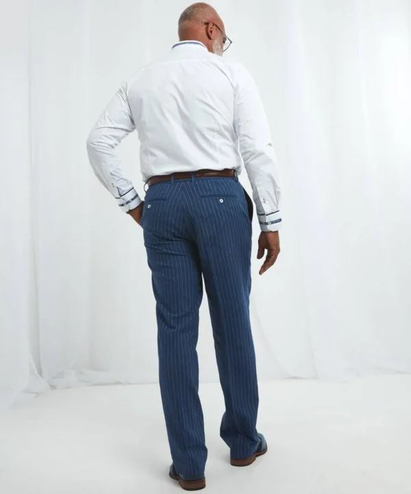 Sale Jeans & Trousers | Men,s Joe Browns Sensational Stripe Trousers Blue