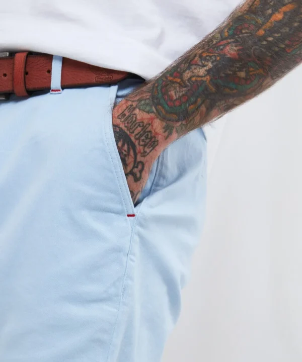 Jeans & Trousers | Men,s Joe Browns Sensational Summer Shorts Pale Blue