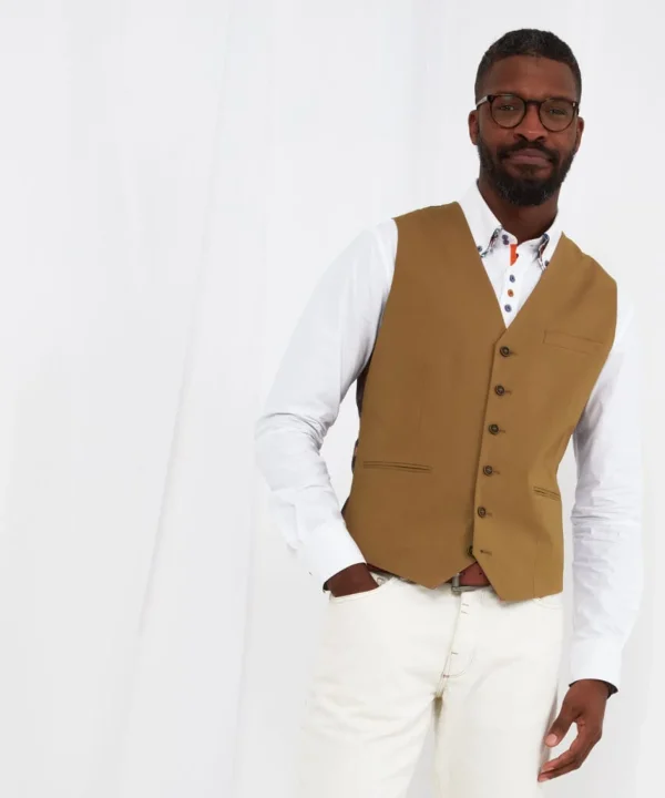 Shop Men's Collection | Waistcoats | Men's Tailoring | Coats & Jackets | Sale Waistcoats | Top Picks | Men，s | Top Picks | Men，s | Men，s Joe Browns Serious Style Waistcoat Tan