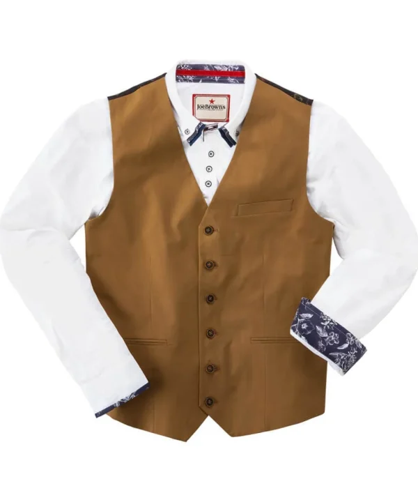 Shop Men's Collection | Waistcoats | Men's Tailoring | Coats & Jackets | Sale Waistcoats | Top Picks | Men，s | Top Picks | Men，s | Men，s Joe Browns Serious Style Waistcoat Tan