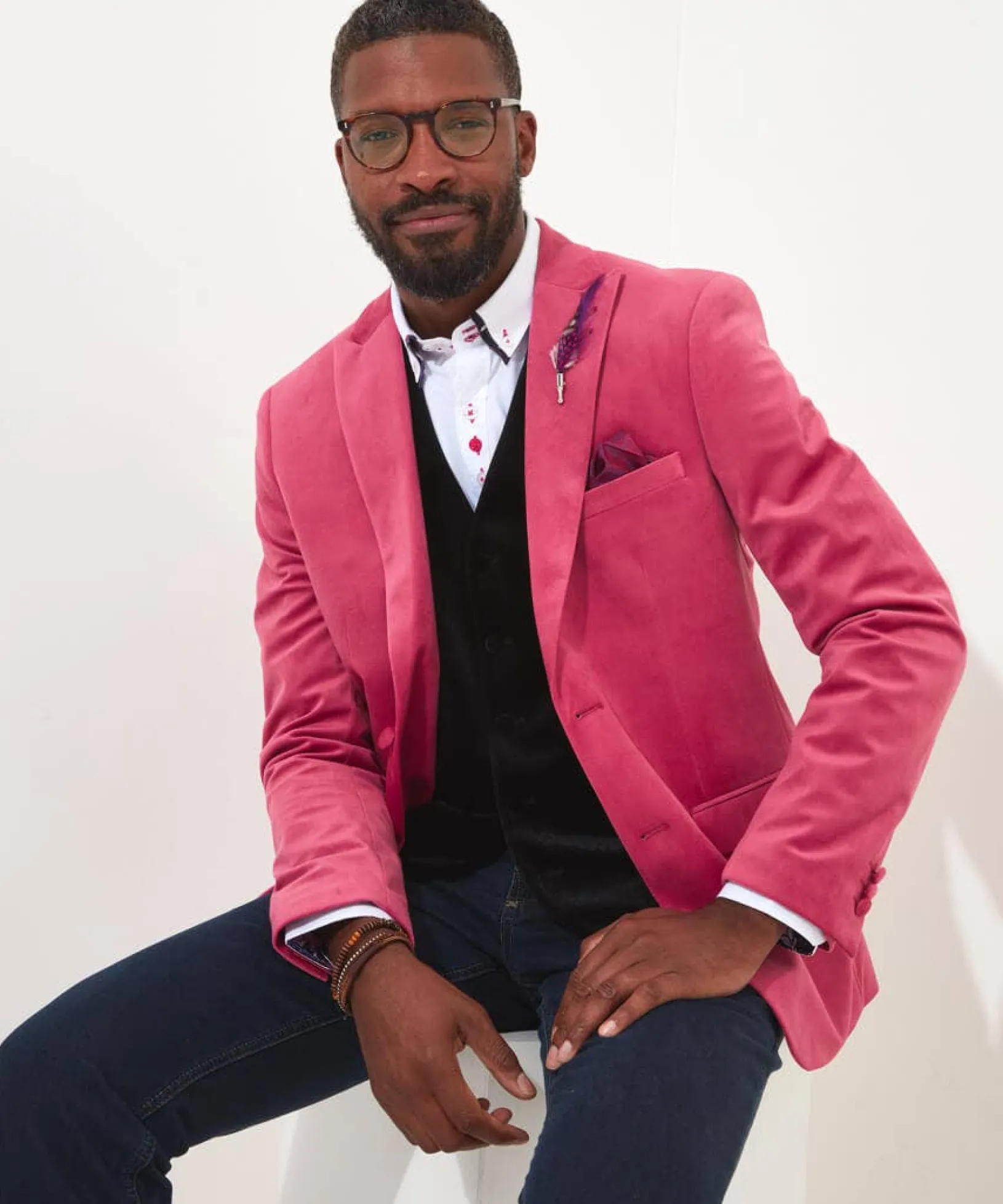 seriously_stylish_blazer_0.webp Shop Men's Collection | Men's Partywear | Blazers | Men's Tailoring | Coats & Jackets | Sale Blazers | Sale Coats & Jacket | Top Picks | Top Picks | Men,s | Top Picks | Men,s | Men,s | Men,s Joe Browns Seriously Stylish Blazer Pink