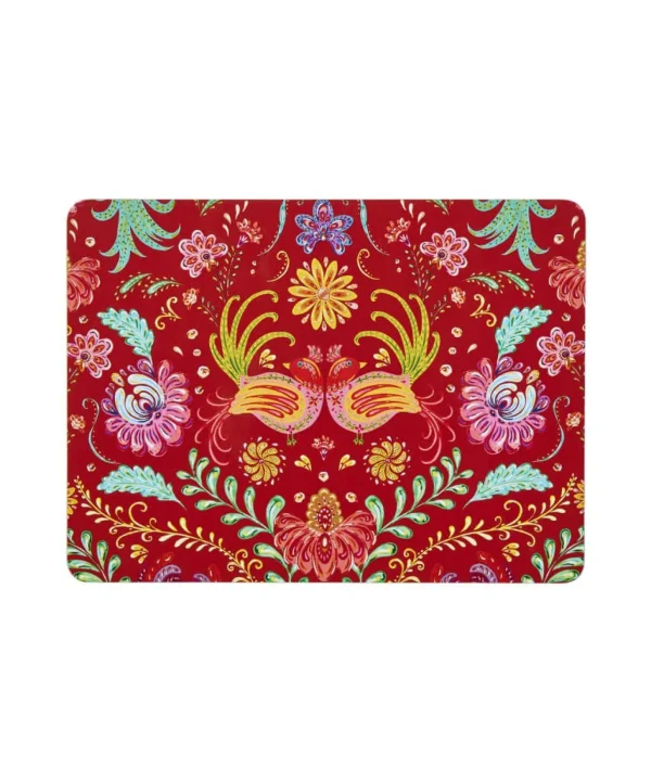 Floral Décor | Nature Décor | Kitchen | Sale Kitchen & Dining | Home | Home | Home | Home Joe Browns Set Of 4 Folk Floral Placemats Multi