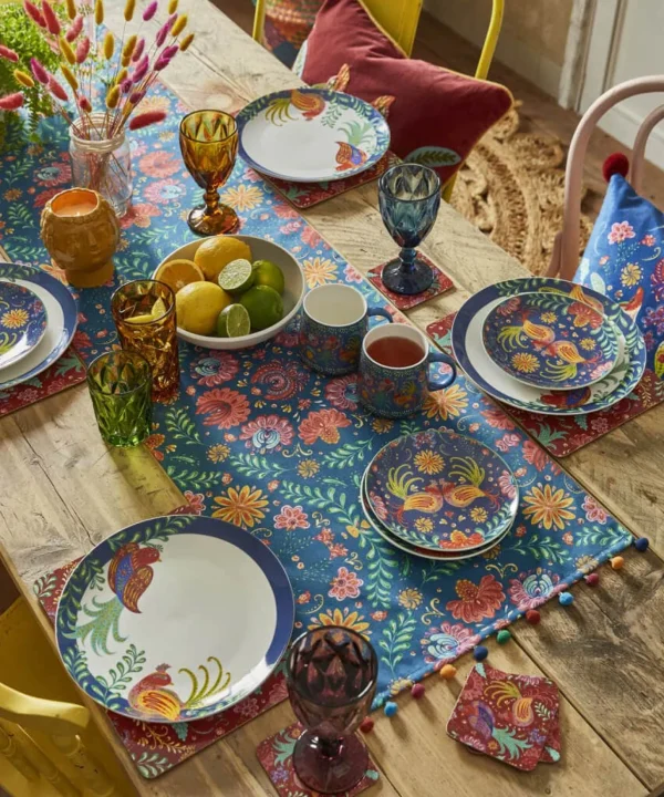 Floral Décor | Nature Décor | Kitchen | Sale Kitchen & Dining | Home | Home | Home | Home Joe Browns Set Of 4 Folk Floral Side Plates Multi