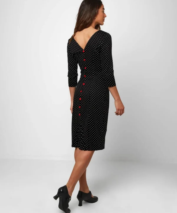 Sale Dresses | Women's Joe Browns Sexy Spot Dress Black/White