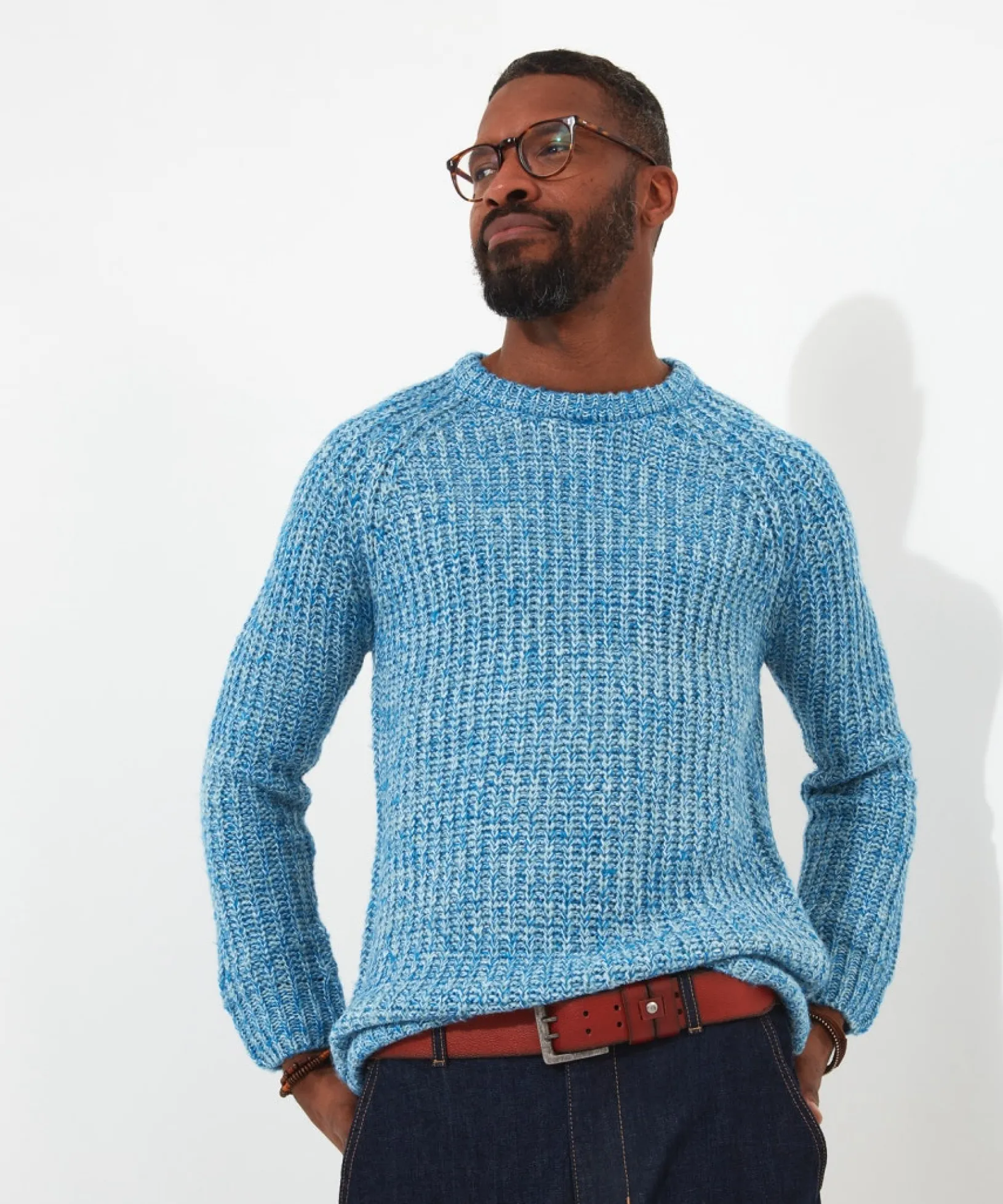 shore_crew_knit_0-1.webp Shop Men's Collection | Knitwear & Jumpers | Top Picks | Men,s Joe Browns Shore Crew Knit Blue / Purple / Pink / Orange