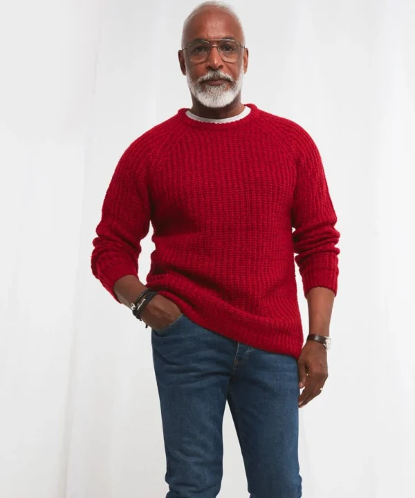 Knitwear & Jumpers | Sale Knitwear & Jumpers | Men,s | Men,s Joe Browns Shore Crew Knit Red