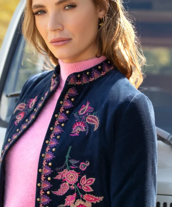 Shop Women's Collection | Coats & Jackets | Shop Blazers | Sale Coats & Jacket | Top Picks | Women's | Women's | Women's Joe Browns Simply Stunning Embroidered Boutique Jacket Navy