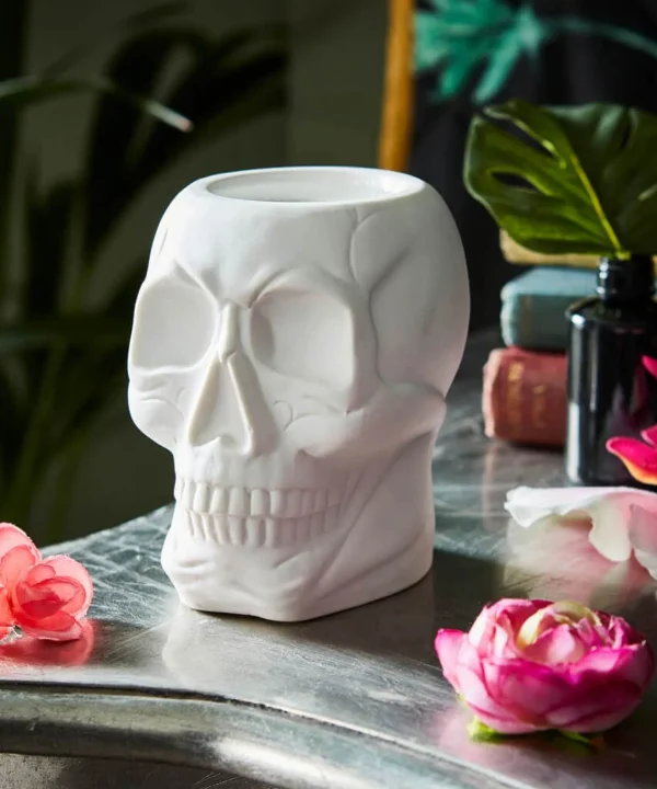 Living Room | Bedroom | Rebel Residence | Lighting & Lamps | Home | Home | Home | Home Joe Browns Skull Electric Wax Melter White