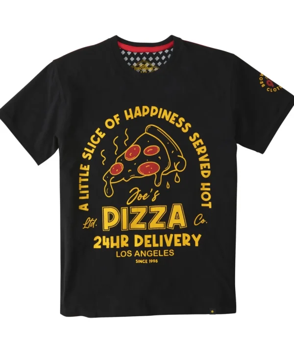 Shop Men's Collection | Graphic T-Shirts | Tops & T-Shirts | Sale Tops & T-Shirts | Top Picks | Top Picks | Men，s | Men，s Joe Browns Slice Of Happiness Tee Black