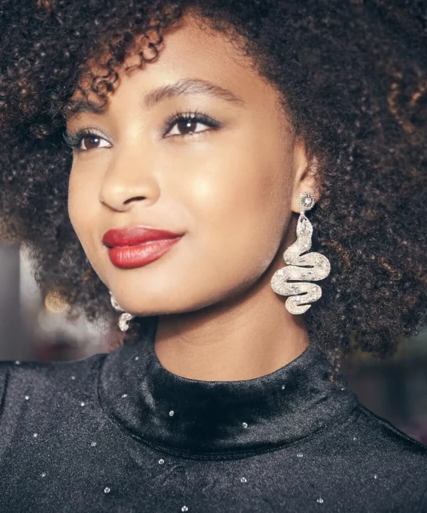 Gifts | Accessories & Jewellery | Sale Accessories & Jewellery | Women's | Women's | Women's Joe Browns Slinky Beaded Snake Earrings Silver